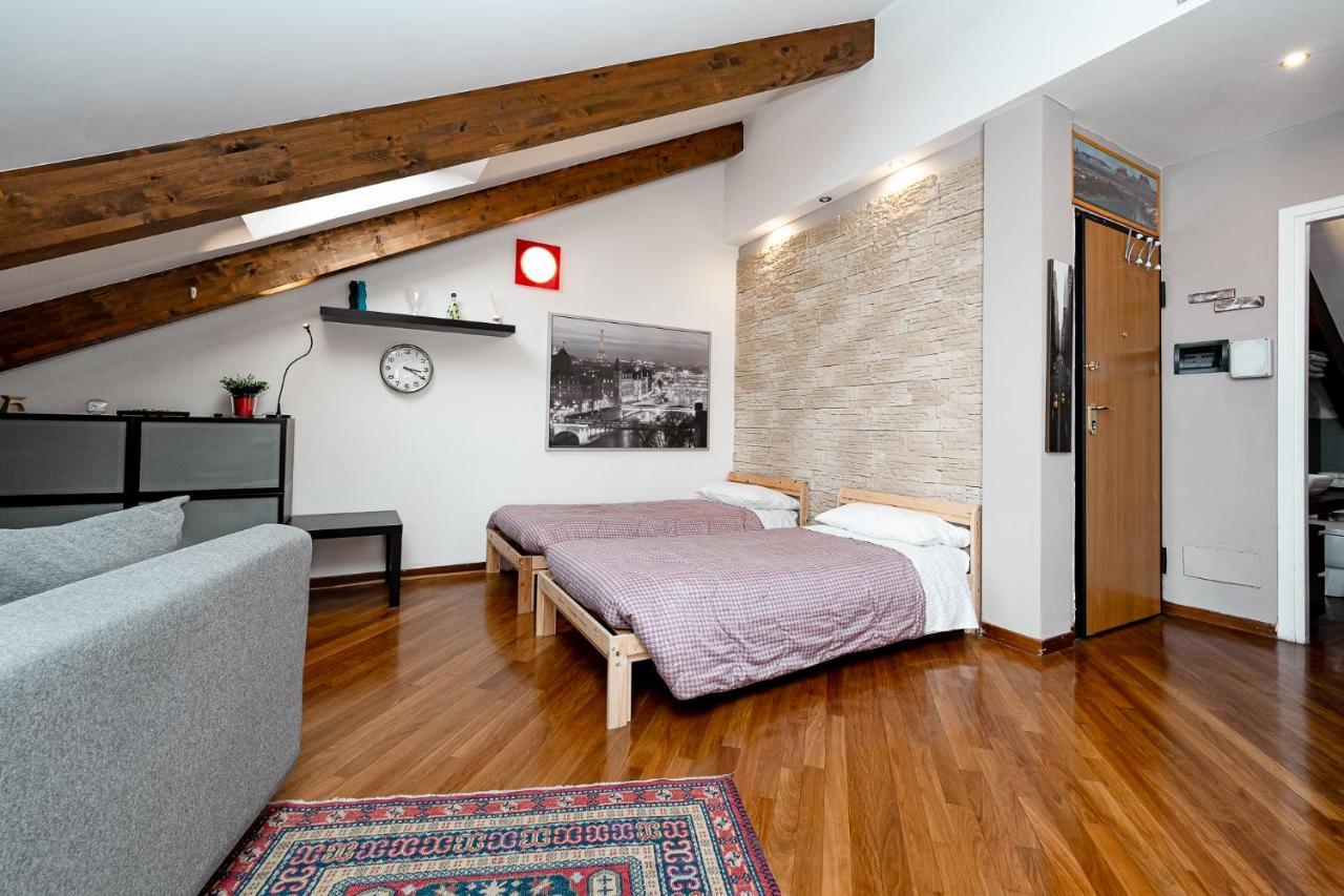 Stagabin La Mansarda Panoramica Un Rifugio Di Eleganza E Tranquillita Apartment Turin Luaran gambar